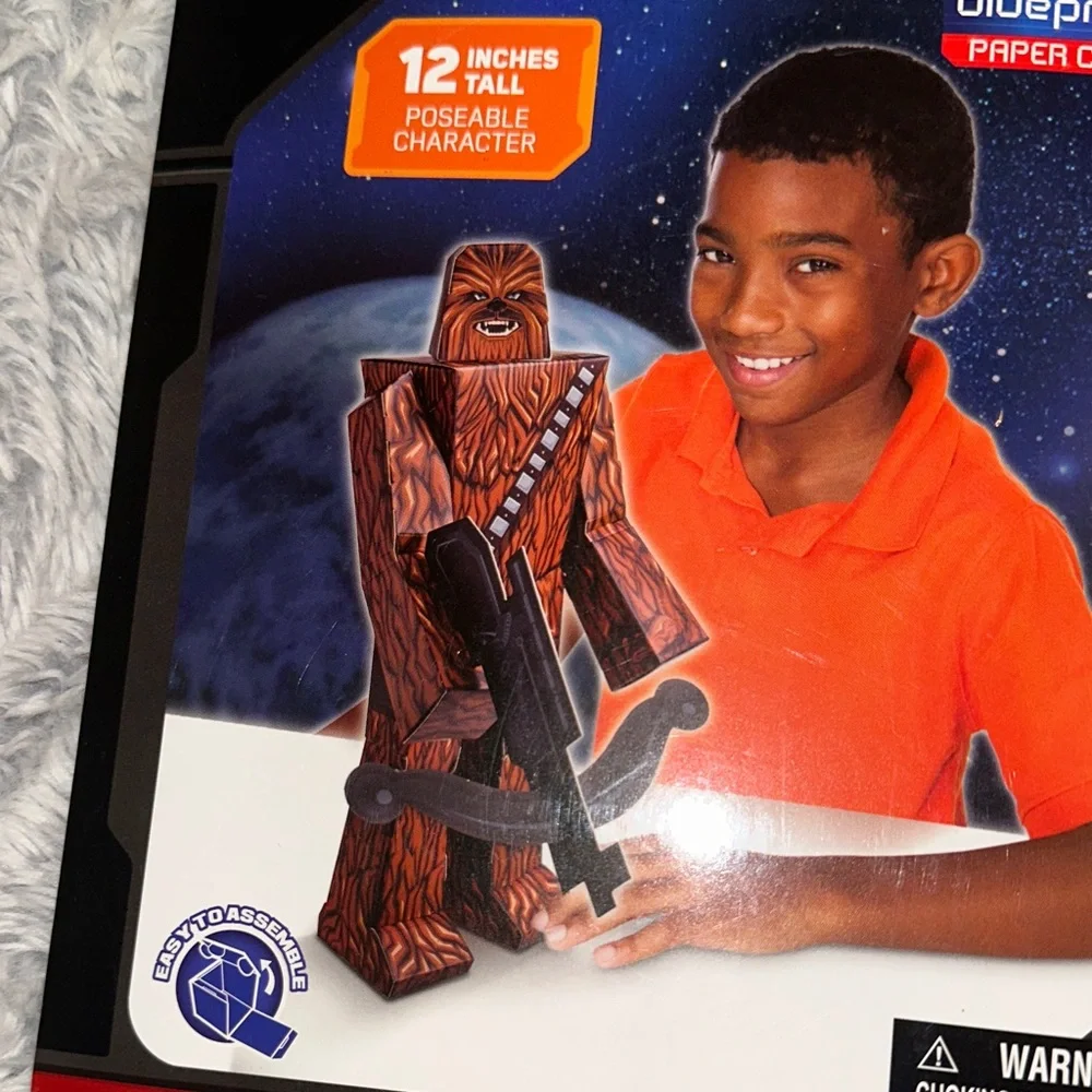Star Wars Blueprints Paper Craft Set - Chewbacca‎ and Darth Vader